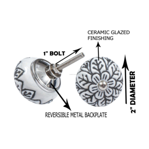 Customized Round Ceramic Porcelain Cabinet <b>Knobs</b> Colorful Dresser Pull <b>Handle</b> for Kitchen <b>Furniture</b> - Product Image 5