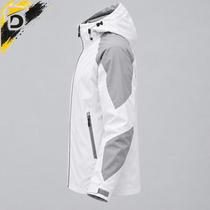 Veste de pluie pour homme de qualité supérieure, matière hydrofuge, coupe moderne, idéale pour la randonnée, le camping, le cyclisme et l'usage quotidien - Product Image 6