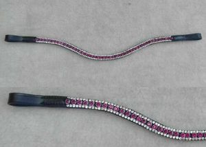 Fronture en cuir personnalisée avec motif cheval, accessoires équestres au meilleur prix de gros, prête à l'emploi - Product Image 3