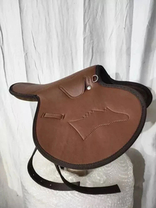 Selle d'équitation en cuir PU pour saut d'obstacles, selle d'exercice pour chevaux, selle de course de haute qualité sur mesure - Product Image 6