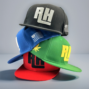 Gorra Snapback Bordada Snack Shop Azul Negro Blanco de 6 Paneles Ajustable Unisex Estilo Urbano Casual - Product Image 2