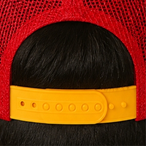 Casquette Trucker Unisexe en Maille avec Broderie Frontale, Réglable, Six Panneaux, Couleur Unie - Product Image 6