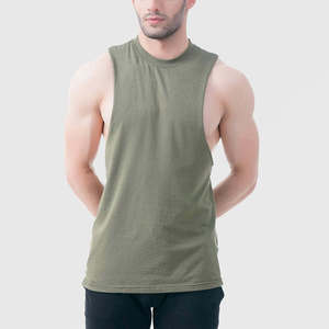 เสื้อกล้ามออกกำลังกาย Five B Vest แบบไม่มีแขน คอทรงโอ ผ้าฝ้าย/โพลีเอสเตอร์ เสื้อกล้ามผู้ชายแบบสตริงเกอร์ เสื้อกล้ามออกกำลังกายแบบไม่มีแขน คอทรงโอ - Product Image 1