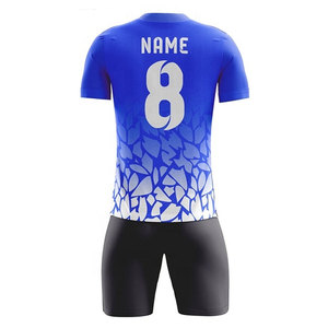 ชุดยูนิฟอร์มฟุตบอลสำหรับผู้ใหญ่ ระบายอากาศได้ดี ออกแบบและโลโก้ตามสั่ง บริการ OEM ราคาถูก คุณภาพสูง ระดับมืออาชีพ - Product Image 3