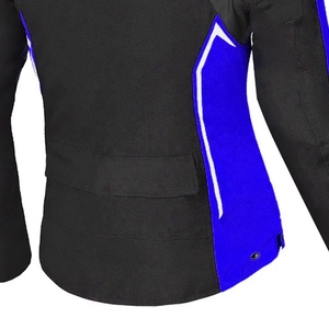 5 Sports <b>Women's</b> Full Sleeve Motorcycle <b>Jacket</b> Black Blue Color Blocked Windproof Waterproof Breathable All Seasons <b>Racing</b> - Product Image 6