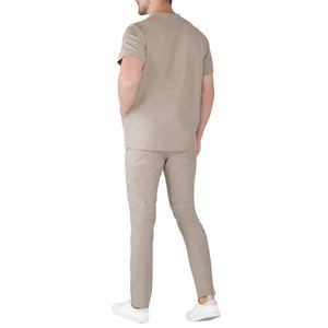 Tenue d'infirmière tendance et confortable en tissu extensible pour hommes et femmes – Uniforme médical pour hôpital - Product Image 3