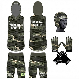 Uniformes de Fútbol Americano 7v7 de Secado Rápido para Verano, Personalizables, de Alta Calidad, 100% Poliéster, Sublimados, Kits de Fútbol Americano 7v7 - Product Image 6