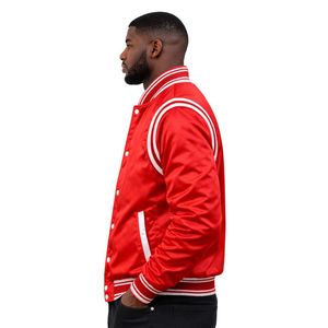 Chaqueta Bomber Retro de Satén Kappa Alpha Psi, Ropa de Fraternidad Griega con Diseño Clásico, Comodidad Premium y Ajuste Elegante - Product Image 3