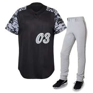Nuevo Diseño, Jersey de Softbol Transpirable Estampado, Uniformes de Béisbol Sublimados Personalizados para Adultos, Alta Calidad, Gran Venta - Product Image 1