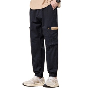 New Premium Collection <b>Summer</b> Multi-Pocket Jogger Lightweight <b>Men's</b> Pants Cargo 100% Cotton <b>Men</b> Casual <b>Trousers</b> - Product Image 2
