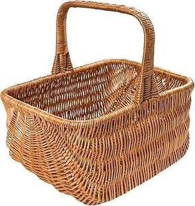 Nueva Cesta de Almacenamiento de Mimbre Hecha a Mano, Cuadrada, para Alimentos, Frutas, Cestas de Cocina, Cesta de Regalo de la India - Product Image 4