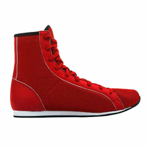 Vente directe d'usine, chaussures de boxe en cuir tendance de haute qualité, respirantes, antidérapantes, excellent prix, haute qualité - Product Image 3
