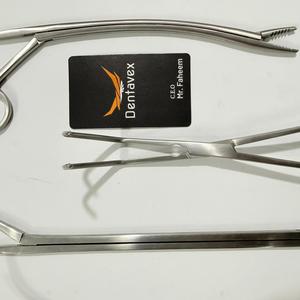 Pinces hémostatiques thoracoscopiques certifiées CE Classe I Caronia Surgical CS-RAF-105 pour la chirurgie générale par Dentavex - Product Image 4