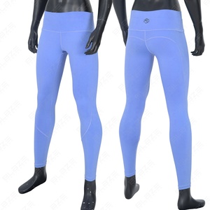 Blaze Fight Wear, mallas de yoga ligeras sin costuras al por mayor, mallas de Yoga de cintura alta de secado rápido, cintura elástica, mallas de yoga - Product Image 2