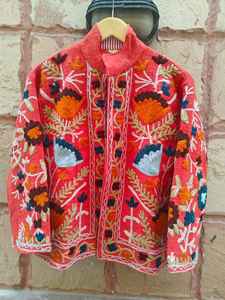 Chaqueta Sarong de Algodón Ecológico para Mujer, Hecha a Mano con Estampado de Bloques, Estilo Boho Indio, Ropa de Invierno, OEM ODM, Vestido al por Mayor para Mujer - Product Image 2