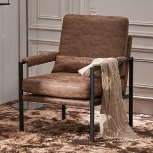 Poltrona a Sfera a Forma di Farfalla Marrone Chiaro per Uso Interno in Centri Commerciali e Domestico - Product Image 3