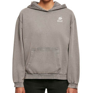 Sudadera con Capucha de Invierno Personalizable al por Mayor, Estilo Urbano, Lavado Ácido, Interior Suave Cepillado, Poliéster/Algodón, Secado Rápido, Lavado Único - Product Image 1