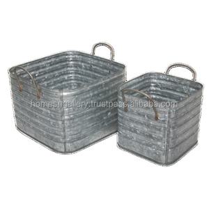 Kit de maceta de Metal Vintage hecho a mano, acabado personalizado para decoración de jardín y hogar, precio bajo, uso de vivero, macetas, diseño de macetas - Product Image 6