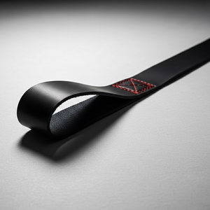 สายรัดยกน้ำหนักหนังแท้คุณภาพสูง ทนทาน ระบายอากาศได้ดี ไม่ลื่น  รับทำโลโก้  ผลิตจากหนังวัว เป็นมิตรต่อสิ่งแวดล้อม น้ำหนักเบา - Product Image 4