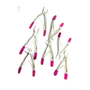 Deutsche Premium Pädiatrische Zahnextraktionszangen 7-teiliges Kelin-Set Chirurgische Instrumente aus Edelstahl - Product Image 2