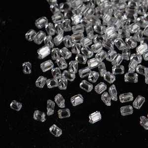 Diamant de laboratoire de qualité supérieure, taille émeraude, de 0,05 ct à 0,50 ct, couleur DEF, clarté VVS1 VS2, excellent diamant en vrac, prix de gros - Product Image 6