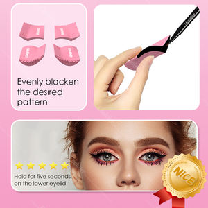 Kit de extensión de pestañas de aspecto Natural sello para pestañas inferiores nueva llegada 2 en 1 Herramienta de belleza sello de pestañas fácil de usar para dar forma - Product Image 3