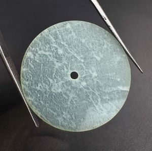 Esfera de Reloj de Aguamarina Natural de 28.50mm y 0.70mm, Pulida, Redonda, Personalizada, de Lujo, Automática, K Gems - Product Image 4