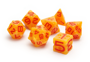High Quality Handmade Epoxy Resin <b>Dice</b> <b>Set</b> for Tabletop Adventure Games Crystal Clear Polyhedral Gaming Collection - Product Image 4