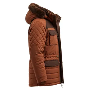 Verified Global <b>Men</b> <b>Winter</b> Clothing Supplier Custom <b>Parka</b> Factory Wholesale <b>Winter</b> <b>Coat</b> Manufacturer OEM ODM Private Label Brand - Product Image 2