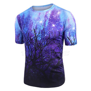 Camiseta de Alta Calidad en Poliéster/Algodón con Estampado DTG, Elegante, Cómoda, de Tela Suave de Felpa, Secado Rápido, Diseño Gráfico Informal - Product Image 2