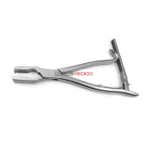 Pinza Ortopédica Veterinaria de Alta Calidad, Fabricada en Alemania con Acero Inoxidable, para Sujeción de Huesos, Instrumento Quirúrgico Manual - Product Image 1