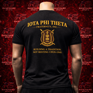 Camisetas de Fraternidad Personalizadas de Alta Calidad, 100% Algodón, Sólidas, Transpirables, Ecológicas, con Estampado de Letras Griegas, Ropa Universitaria, Hermandad - Product Image 3