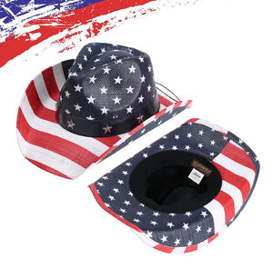 Sombrero de Vaquero de Poliéster de Alta Calidad, Estilo Americano de Exportación, para Viajes, Verano, Casual, Moderno, Tejido Suave y Transpirable - Product Image 2
