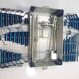 Juego de Retractores Tubulares para Cirugía Mínimamente Invasiva (CMI) de Azicon, Microdiscectomía Lumbar, Descompresión Espinal, Dilatador, Espéculo, Herramientas - Product Image 1