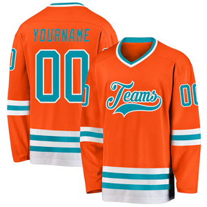 Maillots de hockey personnalisés, maillots de hockey sur glace personnalisés pour équipe, style USA, vêtements de sport en gros - Product Image 4