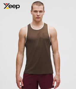 เสื้อกล้ามออกกำลังกายผู้ชาย XEEP รุ่น XC-GTT-50 คุณภาพสูง ระบายอากาศได้ดี แห้งเร็ว พิมพ์ลายแบบ Heat-Transfer ผ้าถัก 100% คอตตอน คอกลม ด้านหน้า - Product Image 1