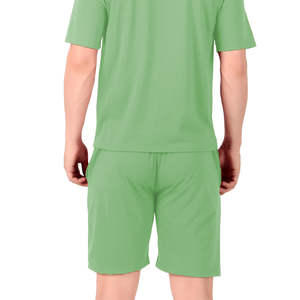 Ensembles personnalisés en coton 100% léger, unis et vierges, pour hommes adultes, confortables, avec impression numérique, meilleur prix OEM. - Product Image 6