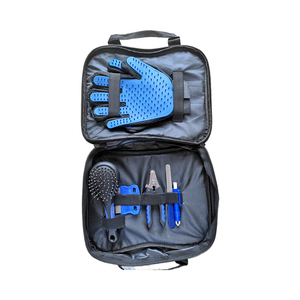 Kit de soin pour bébé 6 en 1, ensemble portable de soins de sécurité pour bébé avec brosse à cheveux, peigne, coupe-ongles, pour garder bébé en bonne santé et propre - Product Image 2