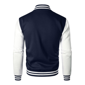Custom High Quality Cotton Varsity Jackets Plus Size Waterproof Feature Winter Season Embroidered Leather Printed Varsity Jacket - Product Image 6