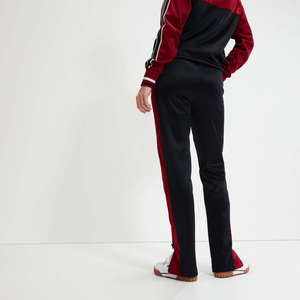 Women 2 Piece Retro Tracksuit Set <b>Zip</b> <b>Up</b> <b>Jacket</b> and Slim Leg Pants Contrast Stripe Casual Sport Outfit - Product Image 5