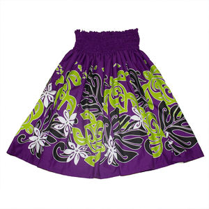 Vestido Largo de Algodón 100% para Mujer, Estilo Hawaiano, con Bordado Floral Tropical, Ligero y Fluido, Ideal para Vacaciones en la Playa o en las Islas - Product Image 1