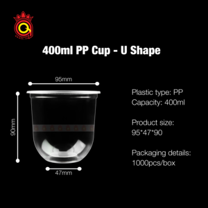 Viet Nam 95mm jetables transparents à paroi unique PP gobelets en plastique 16/20/24oz tasses pour café et boissons froides - Product Image 3