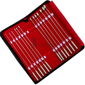 INSTRUMENTS CHIRURGICAUX PREMIUM DE QUALITÉ O.R. : SET DE DILATEURS URETHRAUX ROSEBUD URETHRAL SOUNDS - Product Image 4