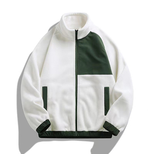 New Style Sherpa Fleece <b>Jackets</b> Men Winter, Custom Baggy Fitting Fleece <b>Jackets</b> Men <b>Shearling</b> Faux Fur <b>Jacket</b> - Product Image 5