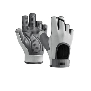 Gants de musculation unisexes respirants en PU, design personnalisé, haute qualité, pour la musculation - Product Image 3