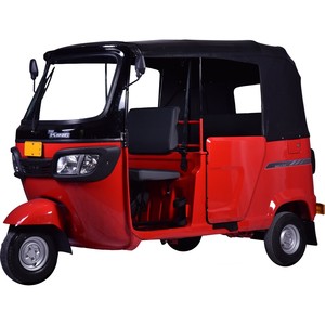 Nuevo Triciclo Eléctrico de Pasajeros de 3000W con Carrocería Abierta, Tipo Bajaj Africa Keke, con Características Comunes - Product Image 1