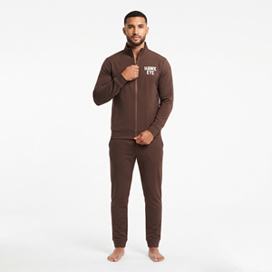 Men's Sports Tracksuit Set Nylon Polyester Full Zip Stand Collar <b>Jacket</b> Jogger Pants Custom <b>Reflective</b> Logo Activewear - Product Image 6
