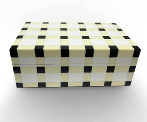 High Quality Handmade Natural Bone Inlay Square Eco-Friendly Modern <b>Decorative</b> <b>Storage</b> <b>Box</b> <b>for</b> Jewelry Display - Product Image 1