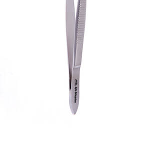 Goupille de guidage 102 Mm Instrument chirurgical de précision 4 pouces Hunter Splinter pince à dissection avec mâchoires dentelées - Product Image 2