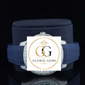 Reloj de Lujo para Hombre, Cuadrado, de 20 mm, Completamente Cubierto de Diamantes Moissanite, Ideal para Regalos de Cumpleaños y Aniversario - Product Image 3